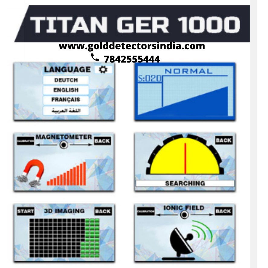 3D locators - gold detectors india